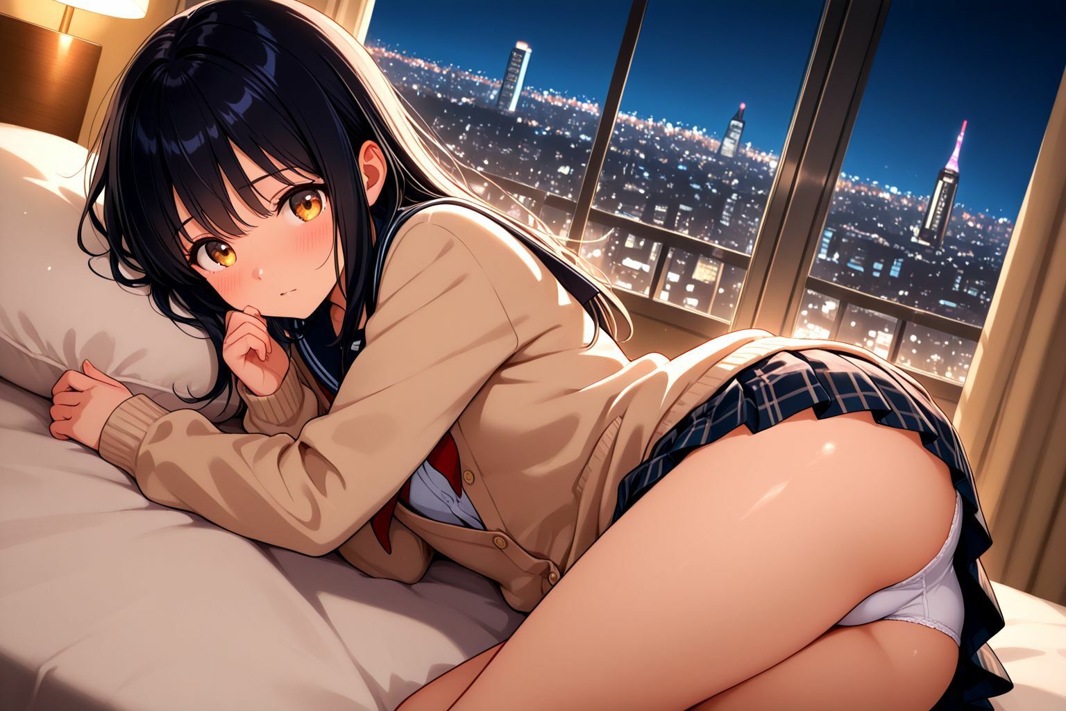 サンプル画像3:ひよりの放課後。優等生の息抜きパパ活タイム(甘々) [d_655520]