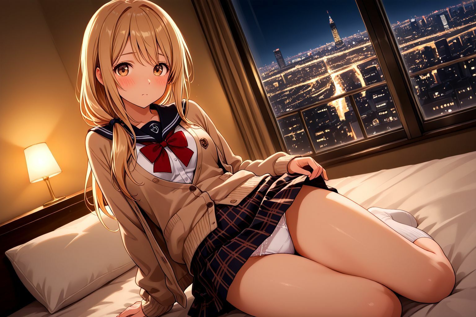 サンプル画像3:金欠みらいのパパ活デビュー、いきなりハード！？で限界です…(甘々) [d_655545]