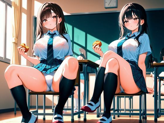 サンプル画像3:ヤリマン女子たちが作るハメ撮りt○kt○k制作に参加させられた僕は、校内のあらゆる場所でハメ撮り撮影する(私立ぱこるだけ学園) [d_655592]
