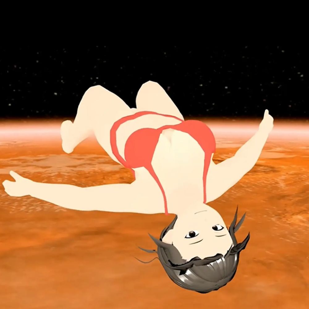 宇宙グラビア  無重力で暴れるHカップおっぱい  小津りさ 画像3