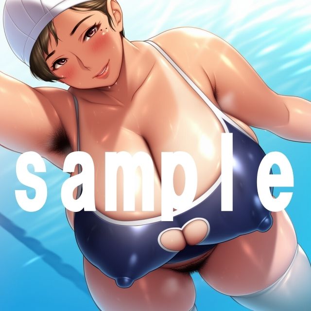 サンプル画像2:卑猥水泳(ムチムチの楽園) [d_655667]