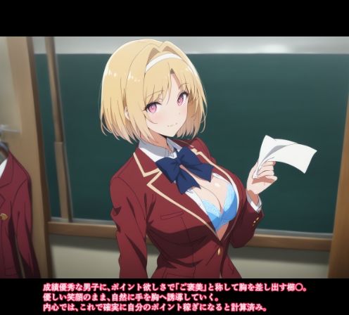 サンプル画像2:校則改変〜催●で塗り替えられる学園日常〜(変態博士七変化) [d_655674]