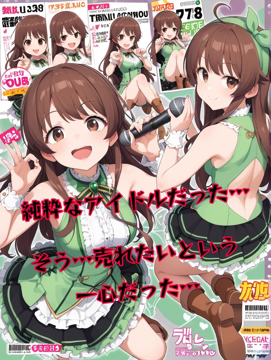 サンプル画像1:J〇アイドルの裏事情/三葉ヒカル(8sui) [d_655684]