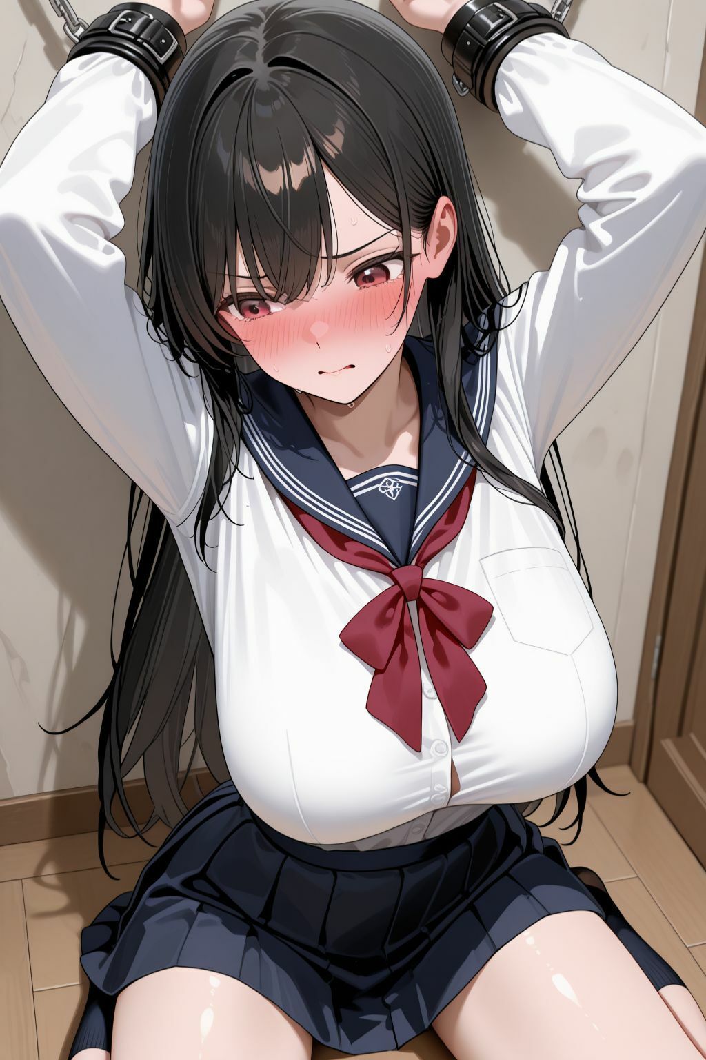 サンプル画像3:「この子宮に、あなたの精子を…」──女子校生の種付け調教日記、理性崩壊の記録(こいぬスタジオ) [d_655724]