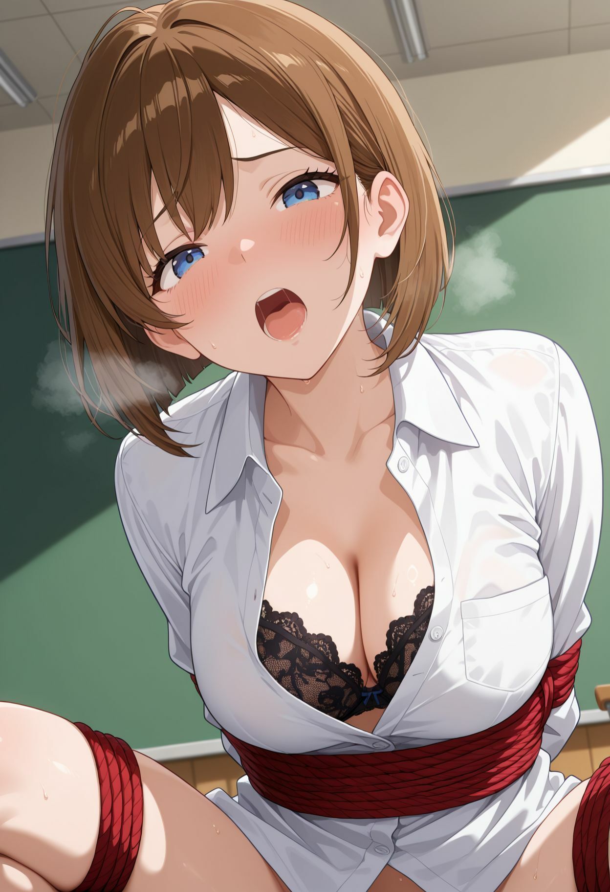 サンプル画像6:性処理部生ハメ奉仕〜調教編〜(むっちり党) [d_655729]