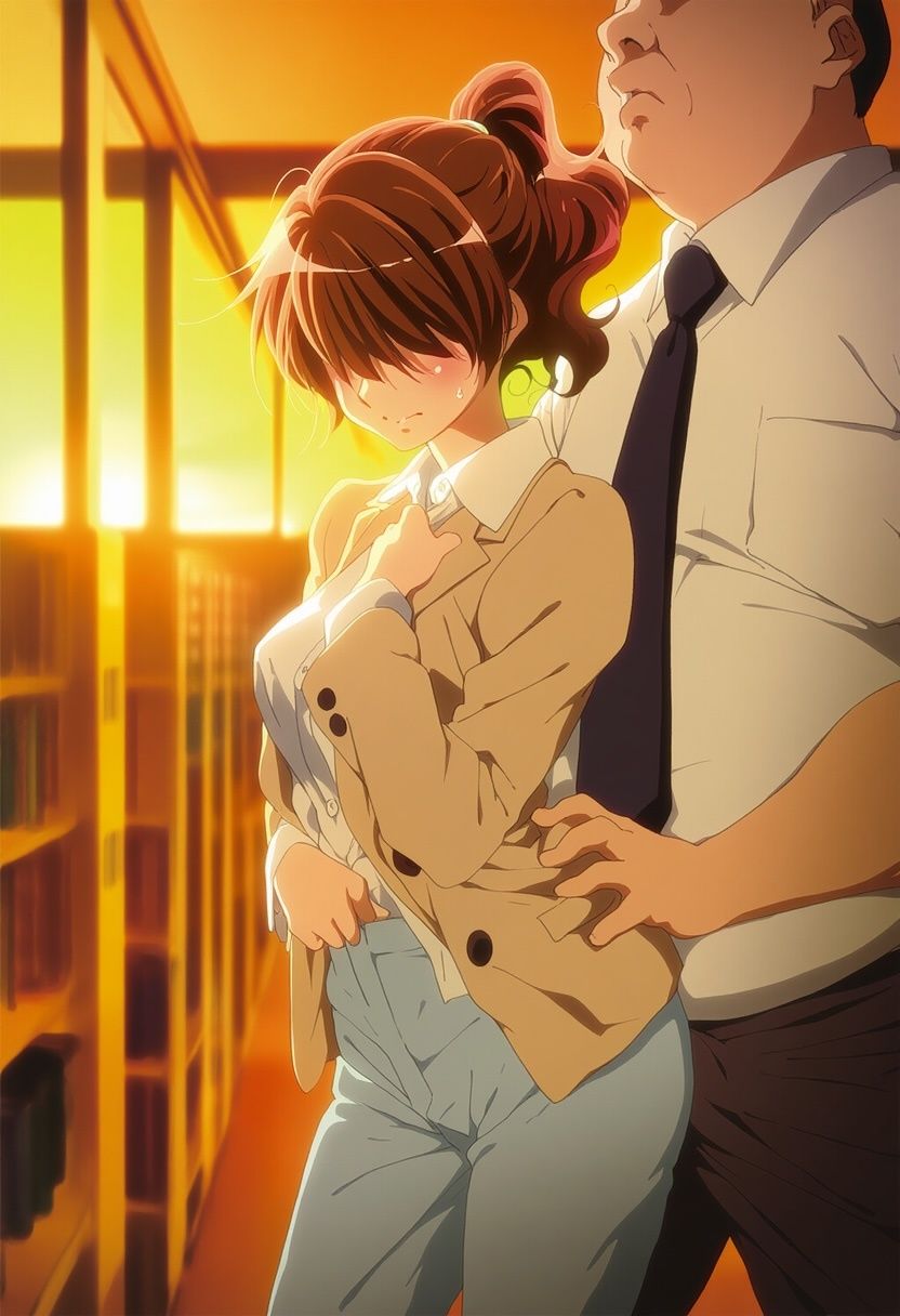 サンプル画像2:職場の男性職員に言い寄られて体を許しちゃう黄前久◯子先生(Ferrappuccino-FPart) [d_655744]