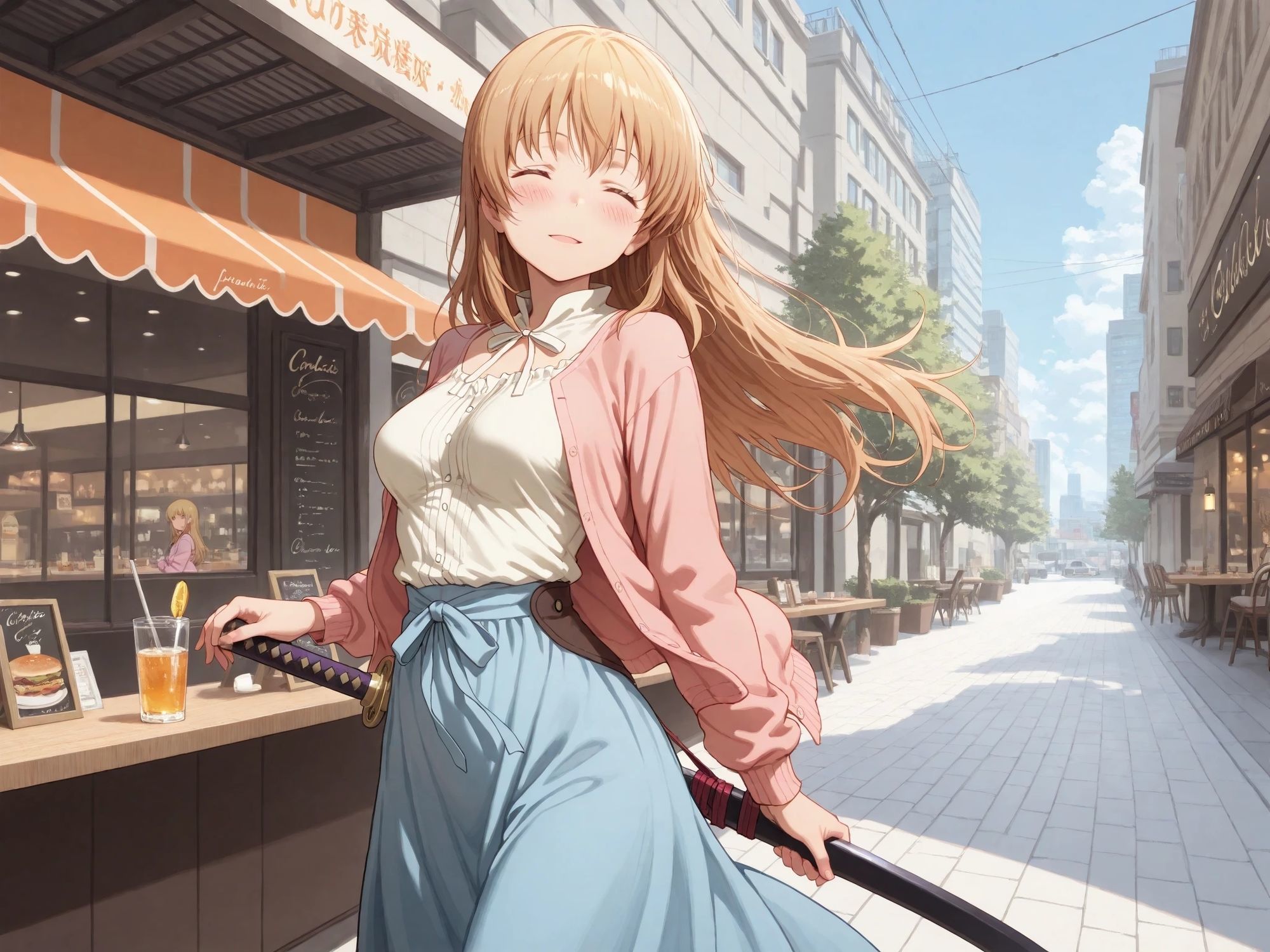 サンプル画像5:AIイラストCG集105  WOR〇ING！！  轟〇千代(ドンガラAI美少女イラスト支部) [d_655770]