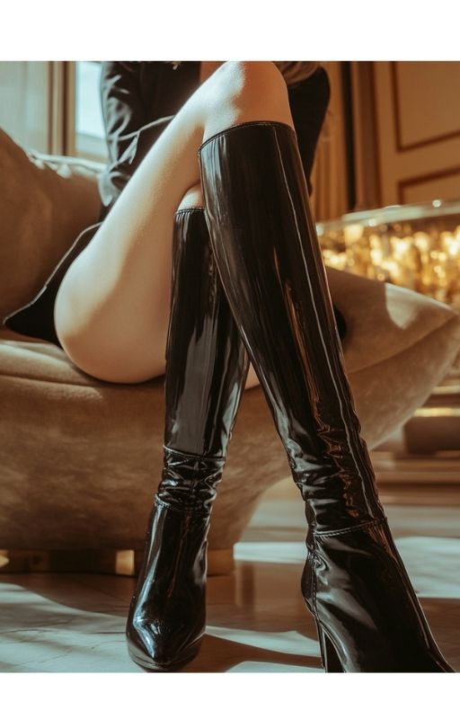 サンプル画像1:美脚とニーハイブーツの誘惑(YK Publishing) [d_655811]