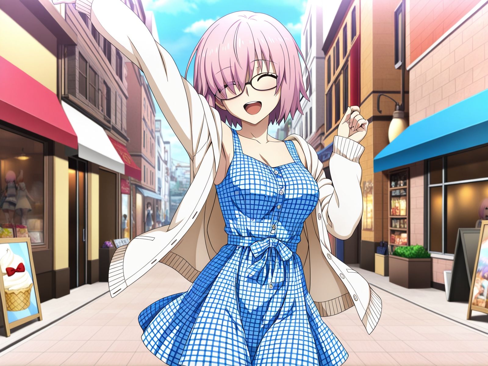 サンプル画像1:マシュとイチャラブデートSEX(ゆーかりさん) [d_656167]