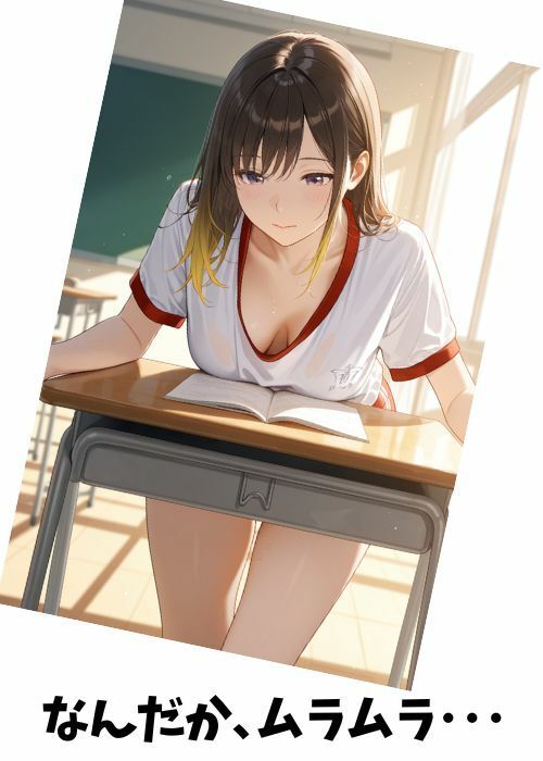 サンプル画像2:体育の後。。。ちょっとだけやっちゃった。(すぐイケ。) [d_656218]