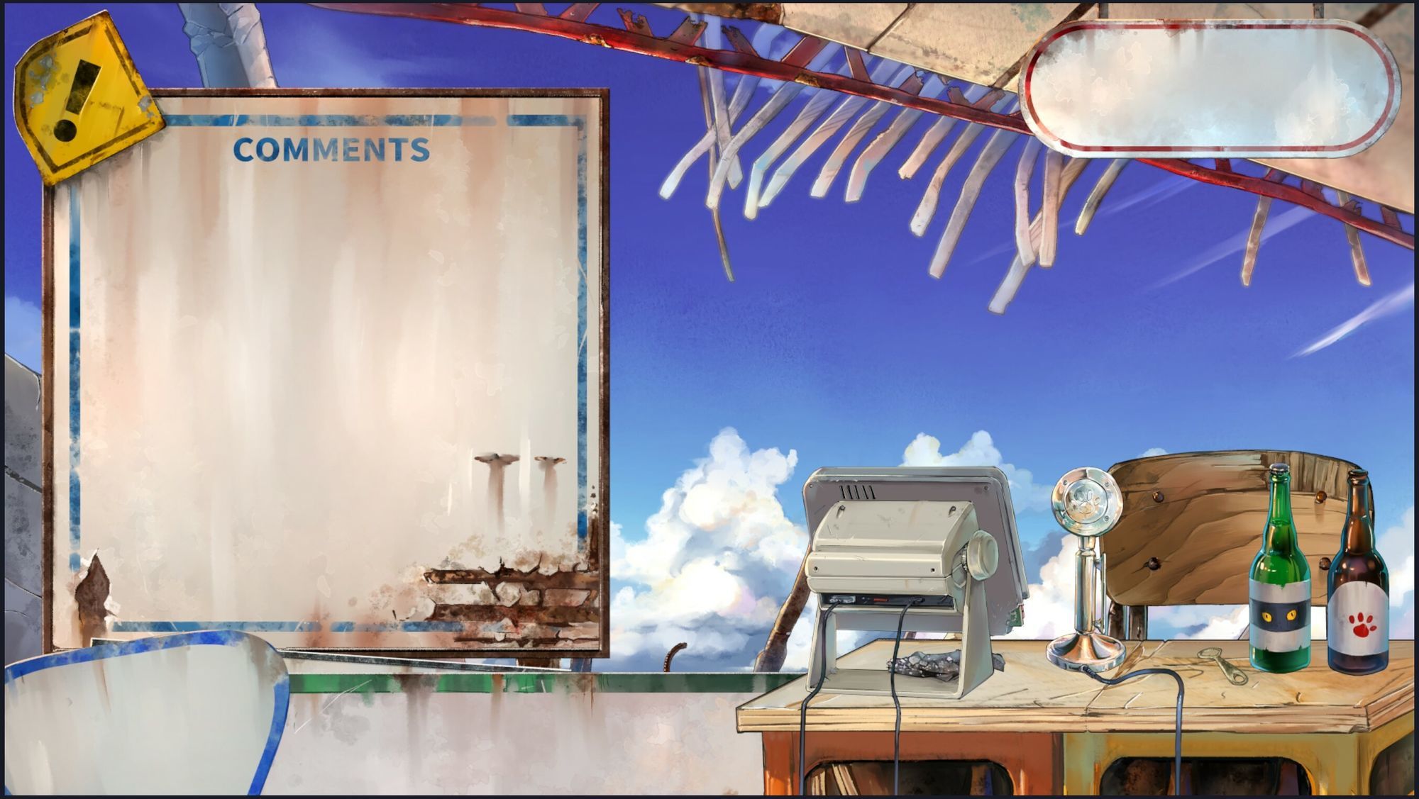 サンプル画像4:ダンボールの部屋/民家の台所/海辺の廃墟配信素材セット(高電圧工房) [d_656311]