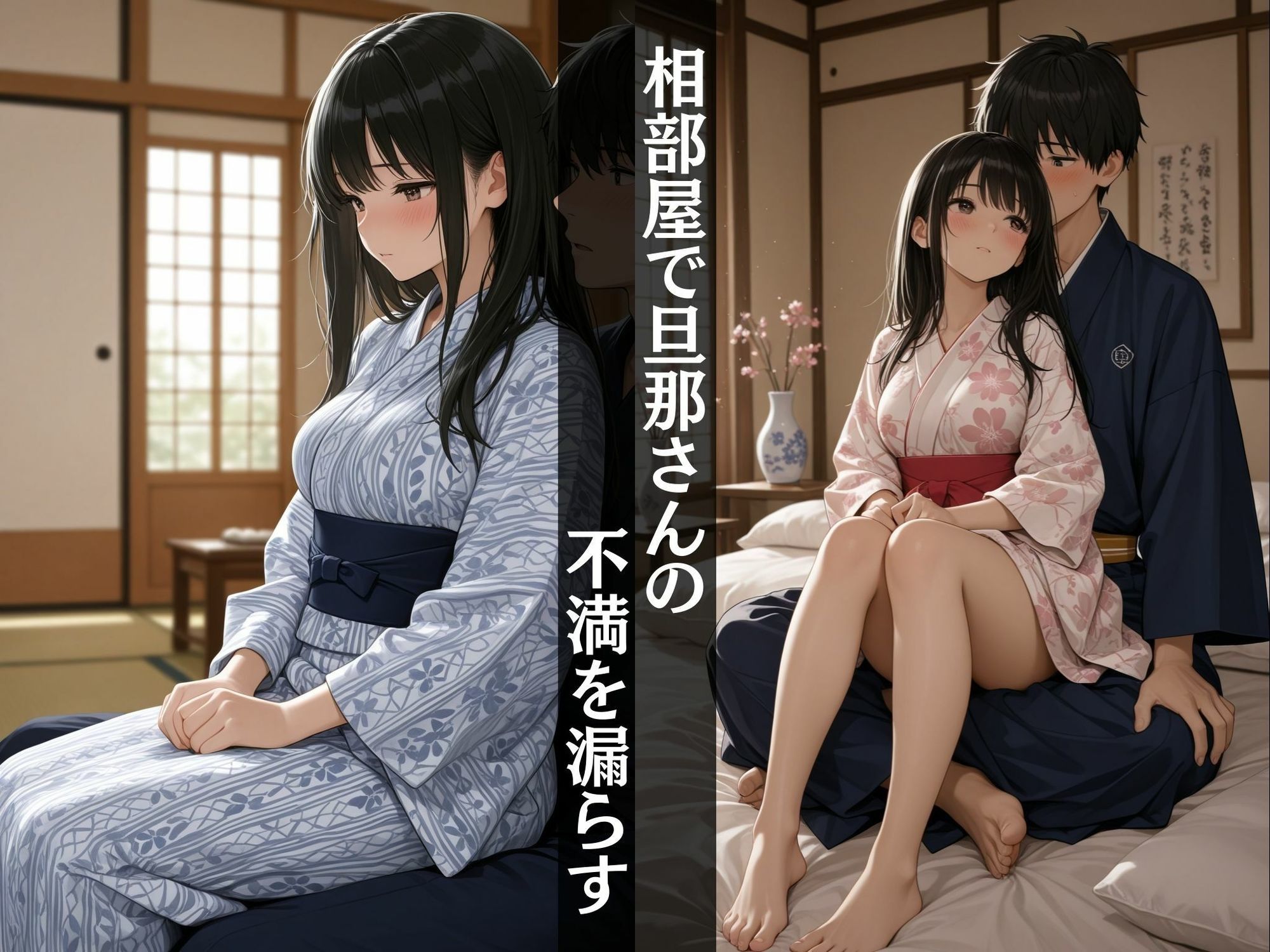 サンプル画像2:【浴衣上司】  浴衣がはだけて見えた巨乳〜我慢できずに背徳中出し！〜(矛盾した不純) [d_656315]