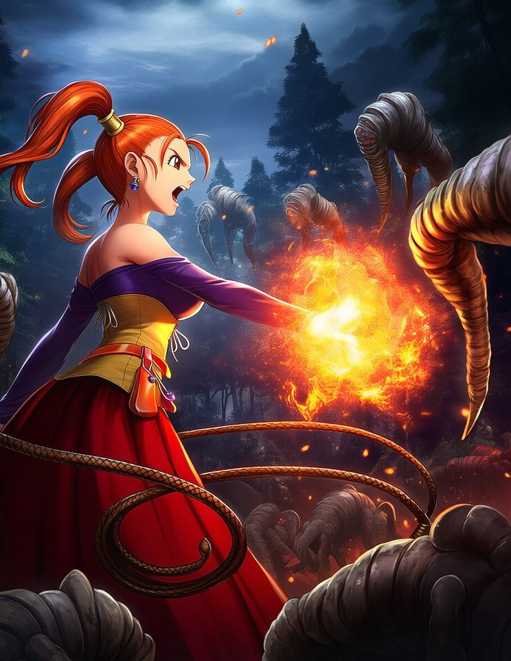 サンプル画像4:【蟲姦】ゼシカ vs 蟲【閲覧注意】(Nakki_触手・ヒロピン) [d_656373]