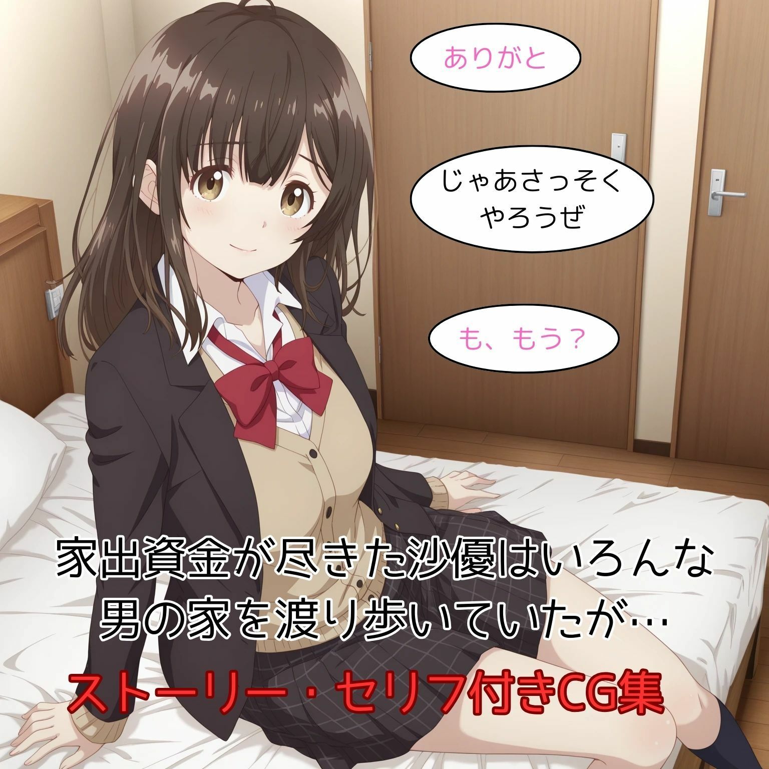 サンプル画像1:家出女子校生の淫乱処世術(ピンクちゃん) [d_656450]