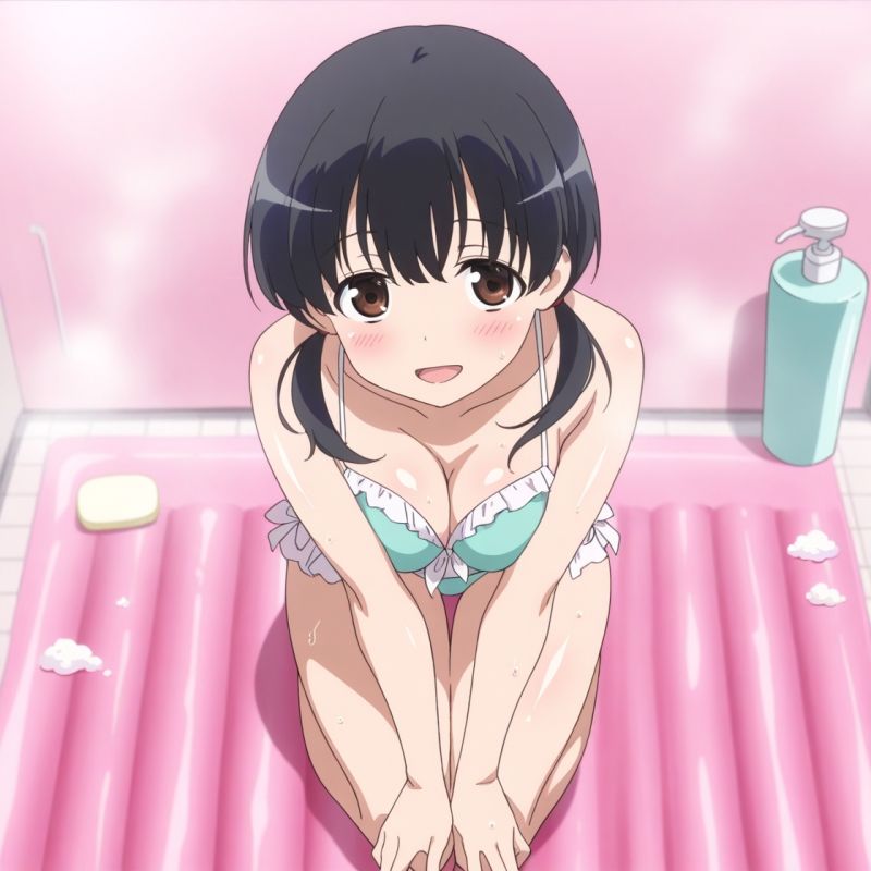 サンプル画像3:ソープ風CG集2(AI研究豚) [d_656520]