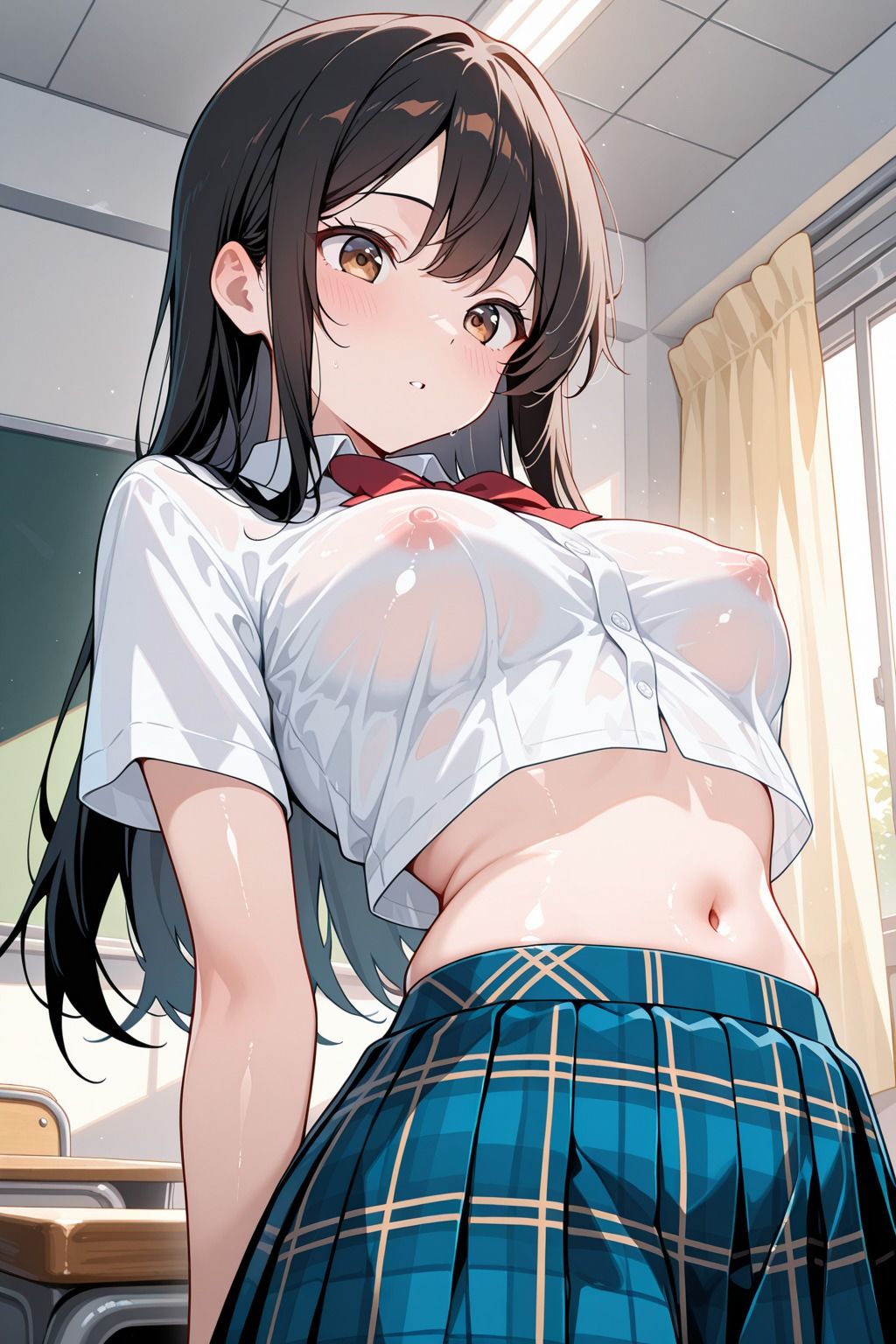 放課後中出し 犯●れる女子校生 画像1