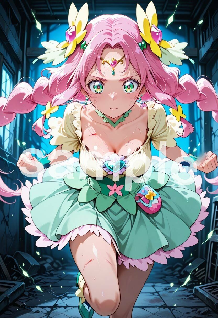 【R-18】囚われた花の変身ヒロイン 〜快楽に堕ちる身体〜 画像1