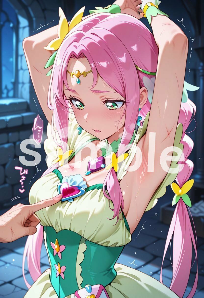 サンプル画像6:【R-18】囚われた花の変身ヒロイン 〜快楽に堕ちる身体〜(nanananana.lab) [d_656668]