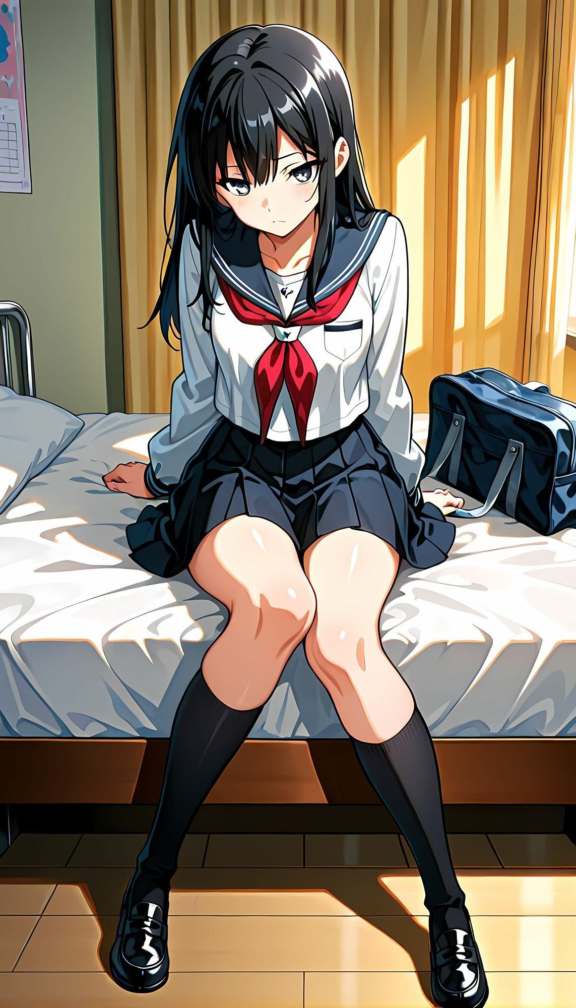 サンプル画像3:清楚美女が制服コスプレで放課後気分、淫らな従順彼女(まぐわい工房) [d_656684]