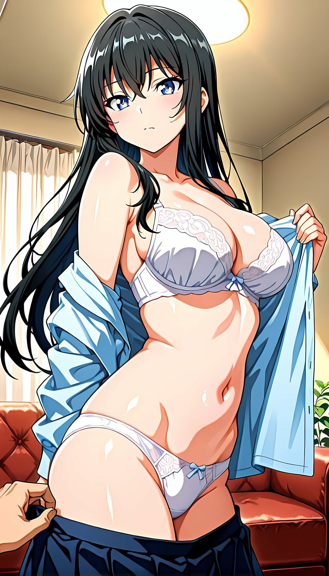 サンプル画像5:清楚美女が制服コスプレで放課後気分、淫らな従順彼女(まぐわい工房) [d_656684]