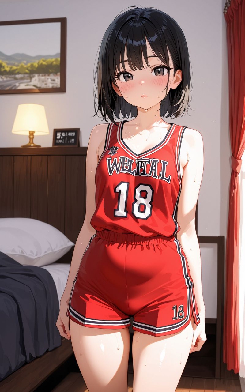 運動部少女と秘密の性指導1