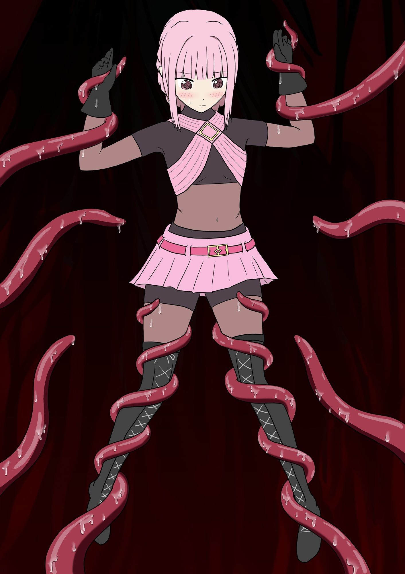 サンプル画像1:触手調教記録 〜環いろは〜 vol.1＜服辱編＞(パチンカスの逆襲) [d_656707]