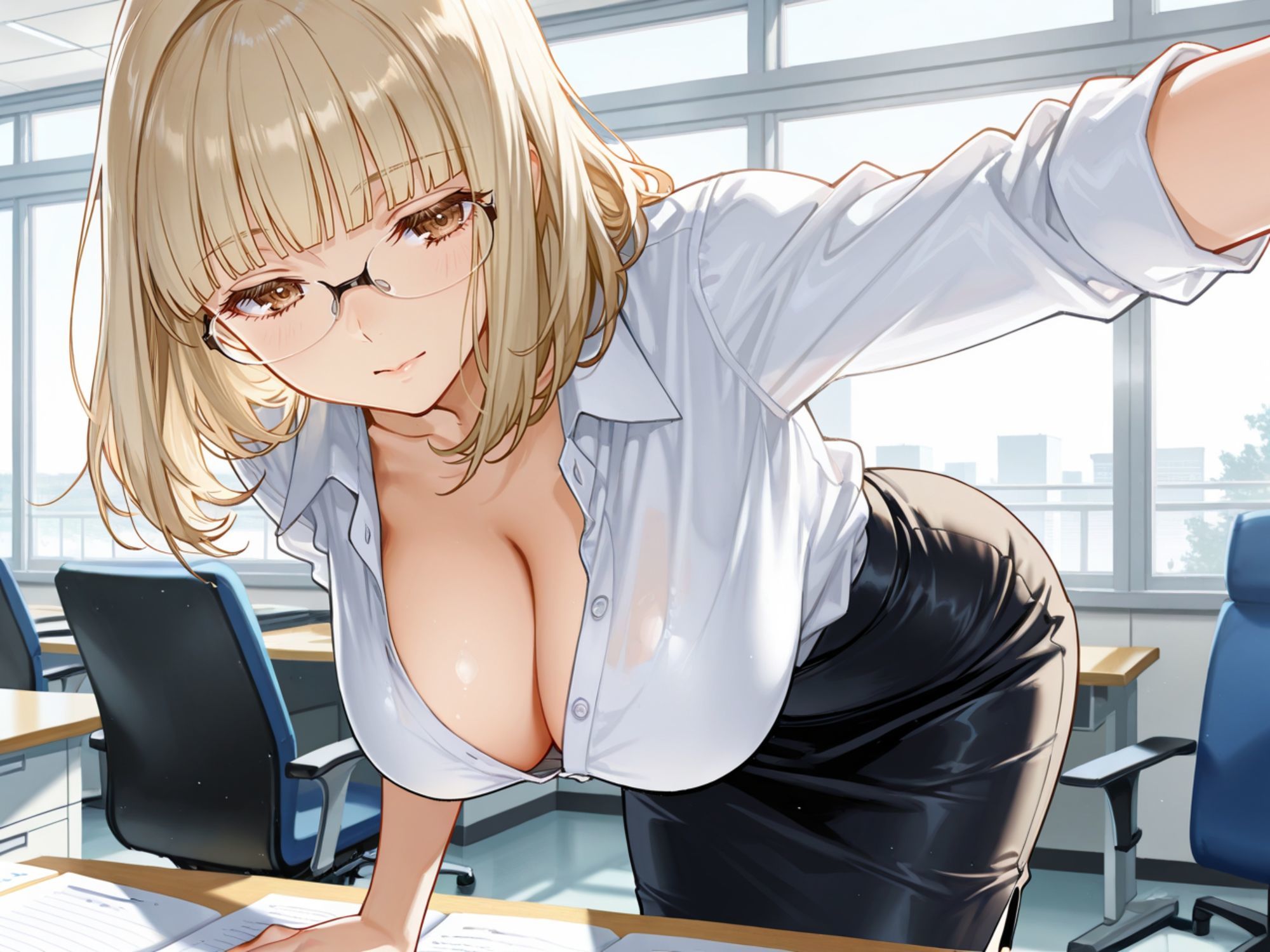 爆乳学院ーデカパイしかいない学院生活【B組編】 画像9