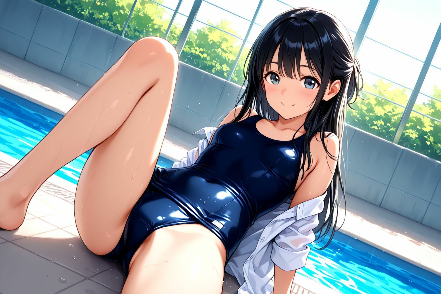 サンプル画像2:すずかさんは断れない！  だってタイム伸びてるもん、、、(甘々) [d_656869]