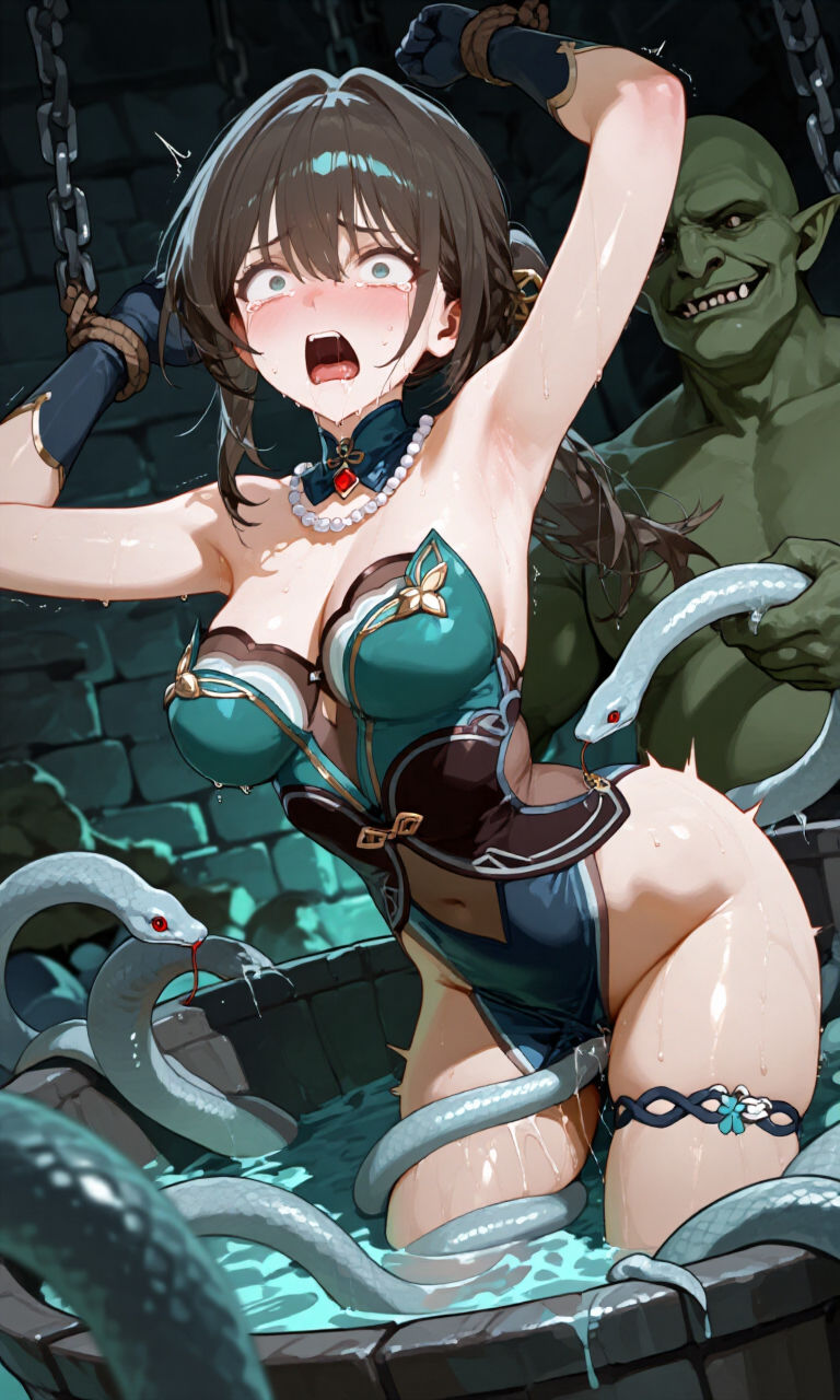 オークによる  少女調教 画像7
