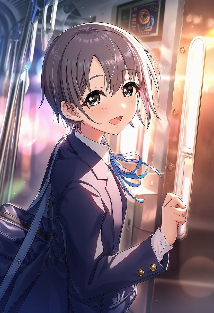 体育会系アイドルと制服えっち 画像1