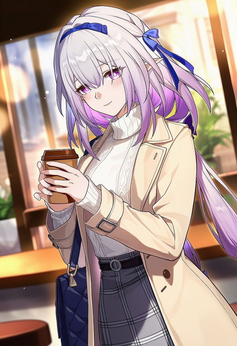 死の聖女様とカフェデート後にえっち 画像1