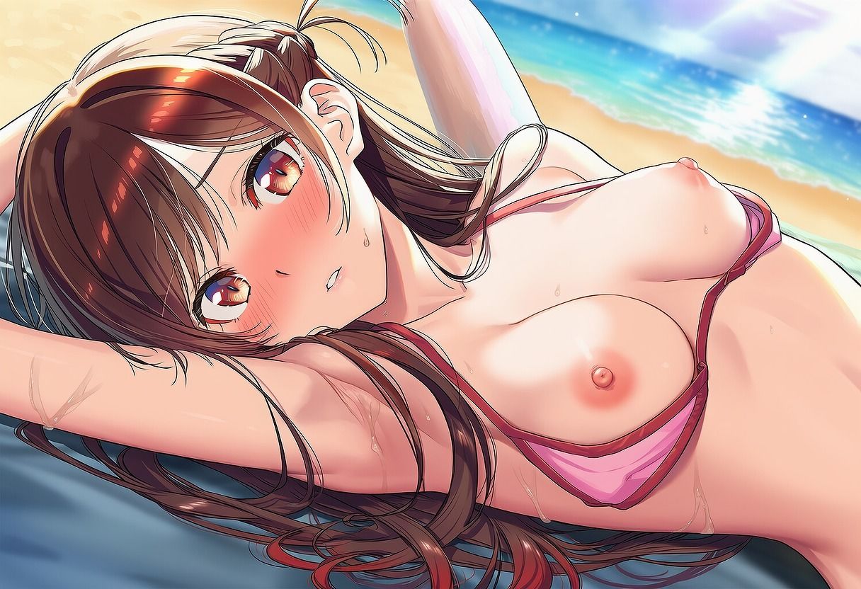 レンタル彼女と個室トイレで水着えっち 画像2