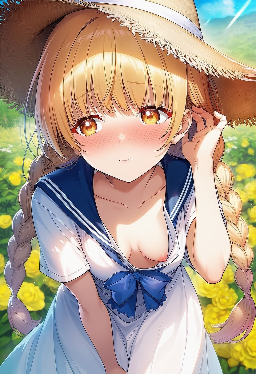 サンプル画像2:天使なお隣様のセーラーワンピース(美女木ジャンクション) [d_657055]