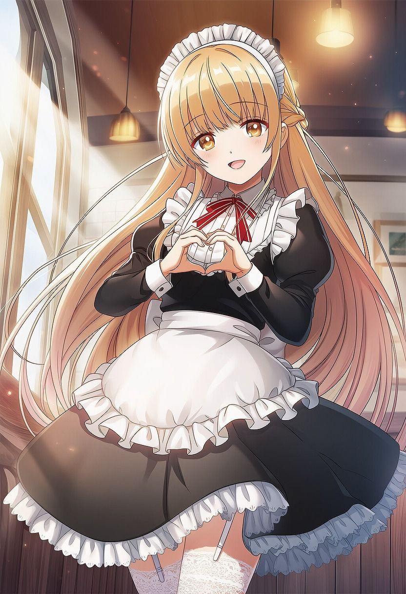 サンプル画像1:天使なお隣様のメイド服(美女木ジャンクション) [d_657062]