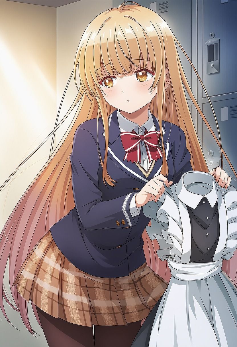 サンプル画像2:天使なお隣様のメイド服(美女木ジャンクション) [d_657062]