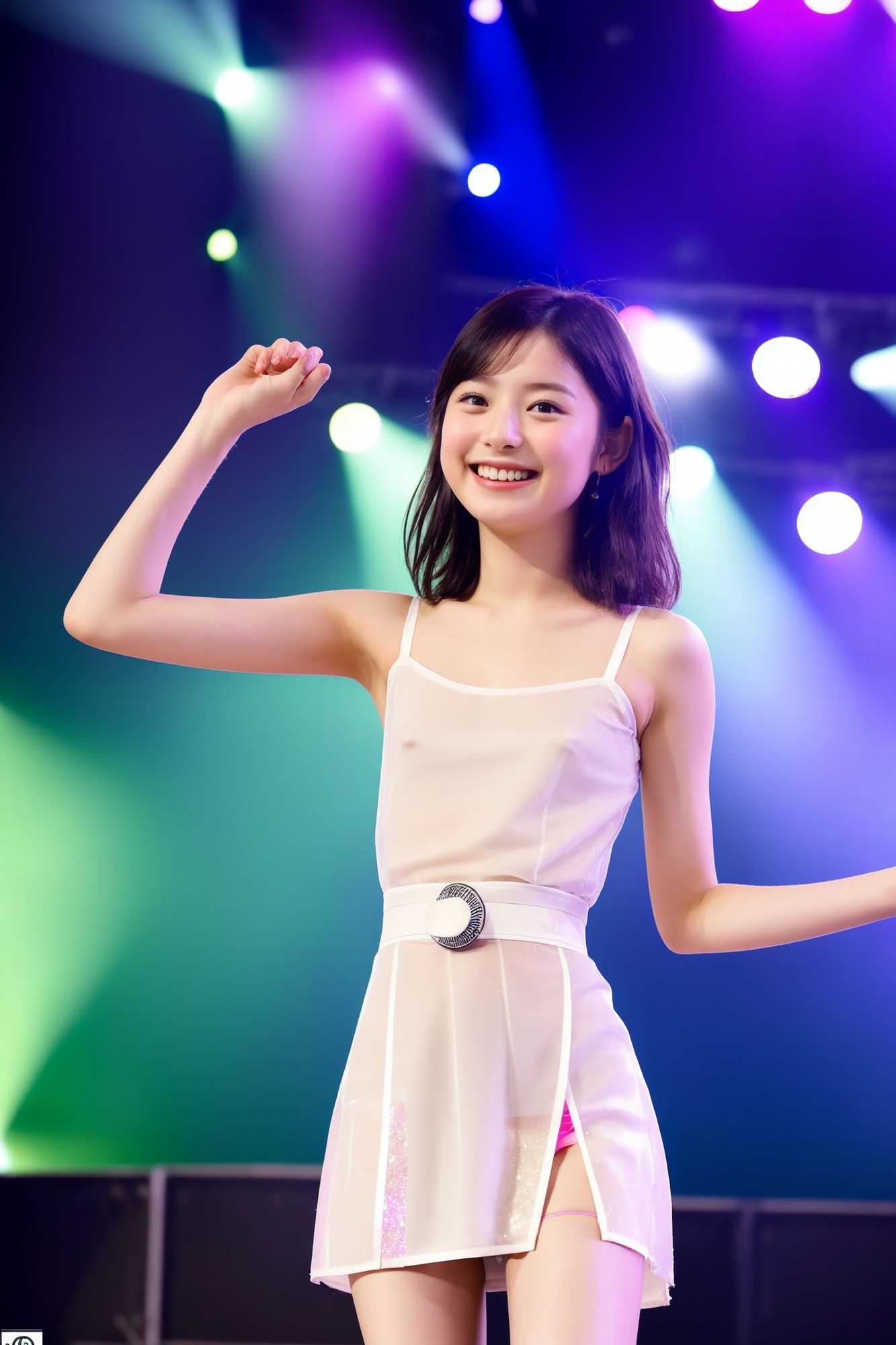 サンプル画像4:【動画】アイドル ステージ  〜透け衣装ポロリ編〜(SakuraBooks) [d_657080]