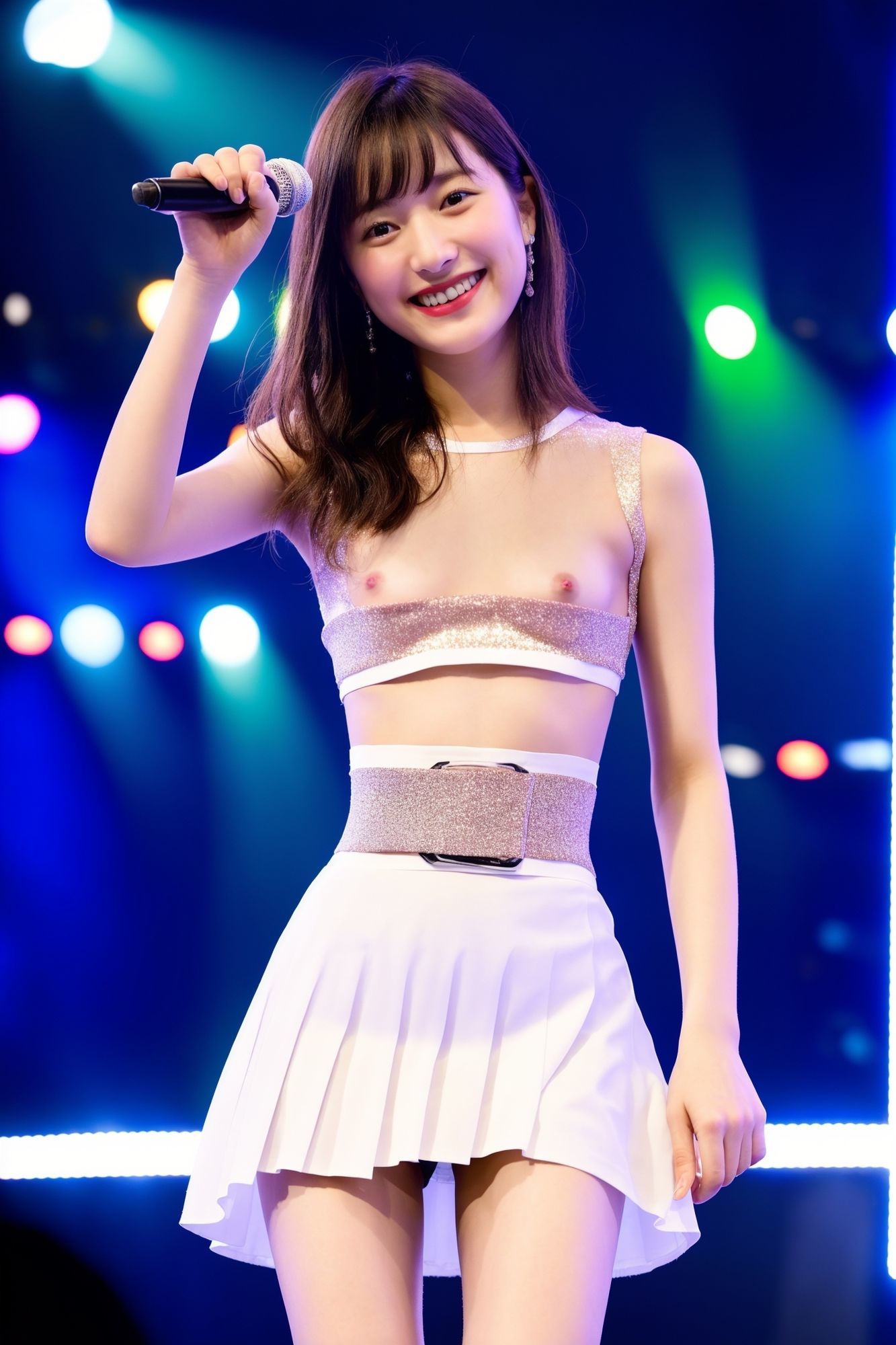 【動画】アイドル ステージ  〜透け衣装ポロリ編〜 画像5