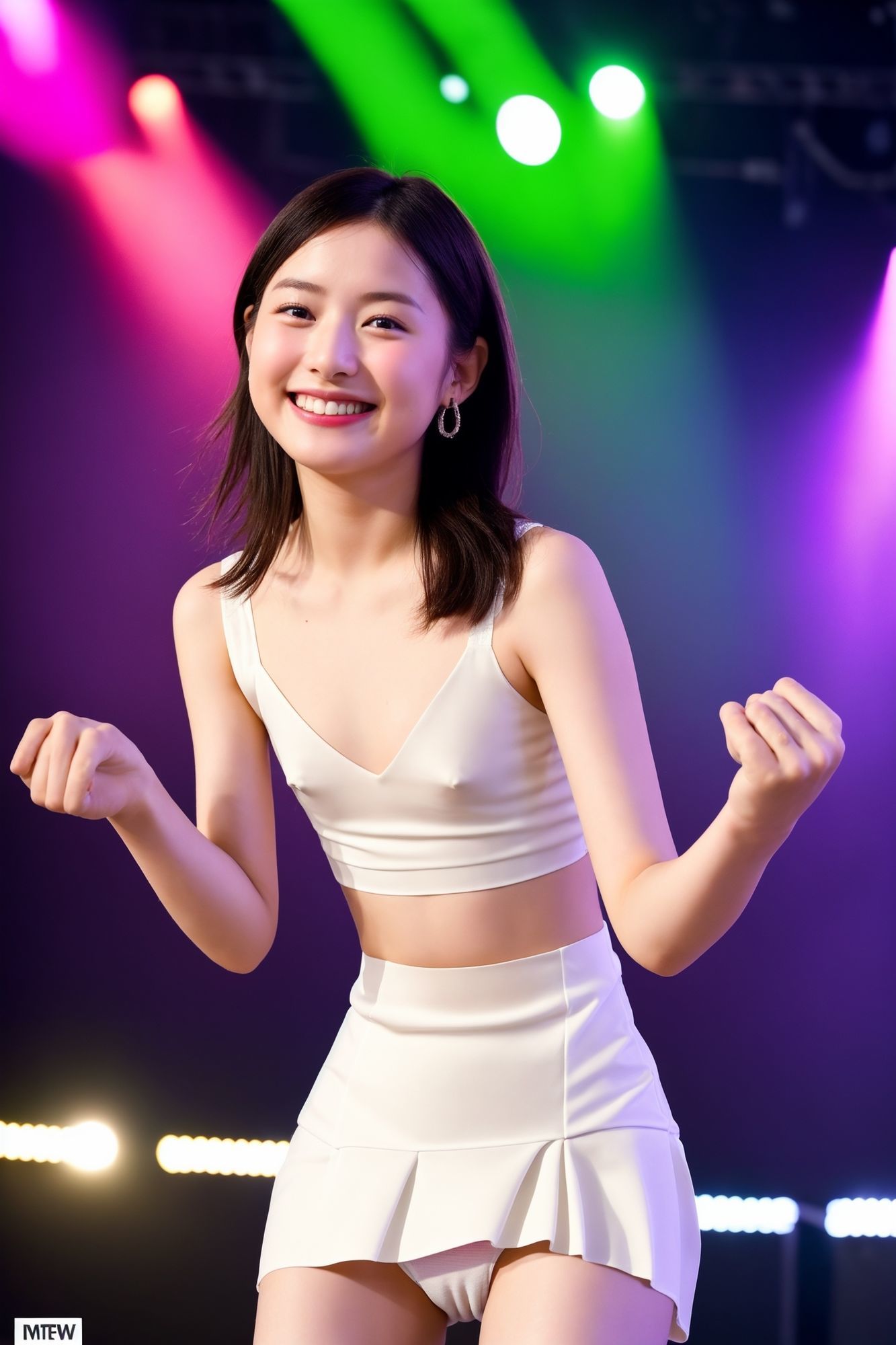 【動画】アイドル ステージ  〜透け衣装ポロリ編〜 画像6