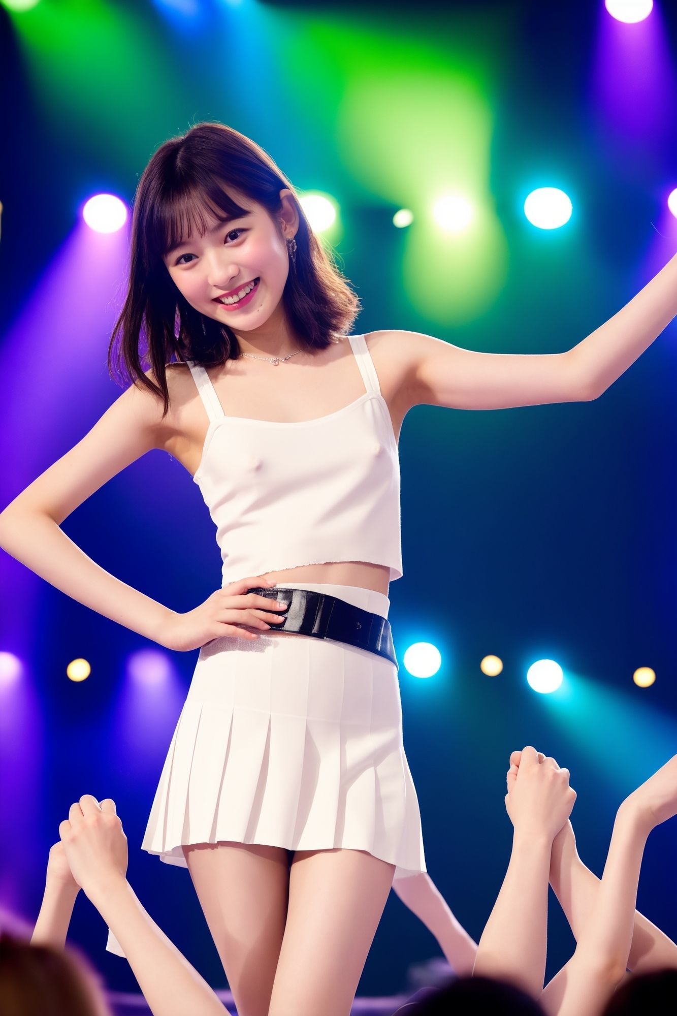 【動画】アイドル ステージ  〜透け衣装ポロリ編〜 画像7