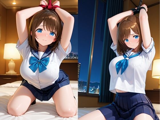 サンプル画像2:荒稼ぎ淫乱JK〜パパ活〜淫らな活動記録(ALCO) [d_657115]