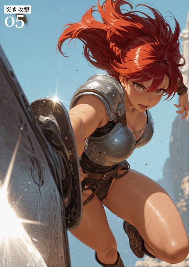 サンプル画像1:ヴァルキリーズ・スレイヤー 戦場の女傭兵ヘレナ〜気高き戦士の快楽〜(まめ田たぬ吉) [d_657146]