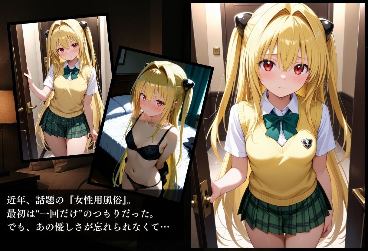 女性用風俗でガチイキ  『金色の闇』 画像1