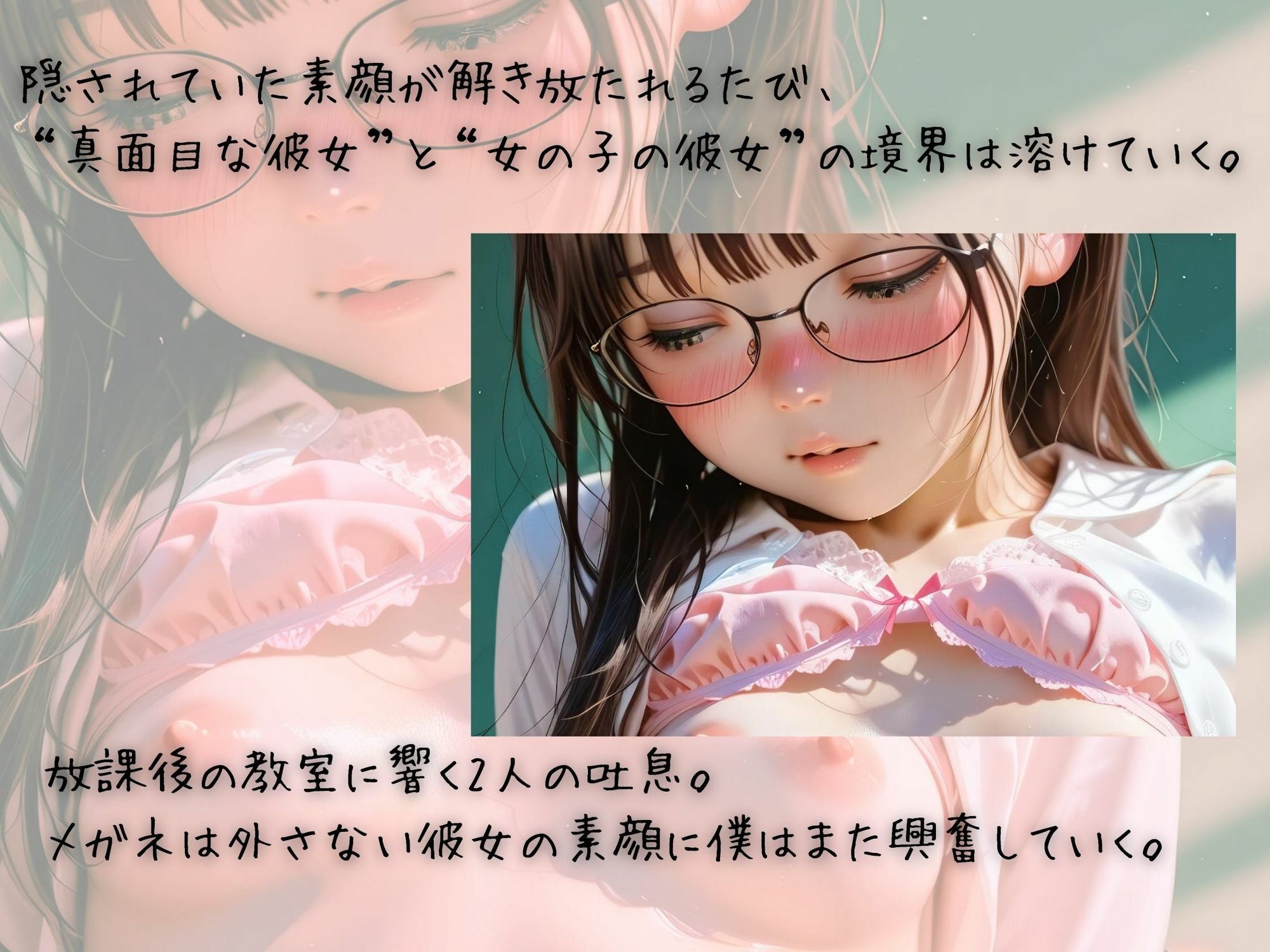 サンプル画像3:放課後リアル ＃04 〜メガネの奥に隠した視線〜(青春グレーゾーン) [d_657318]