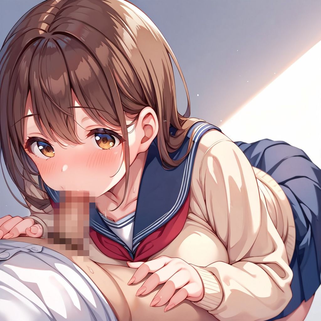 巨乳女子校生とイキまくりSEX 画像2