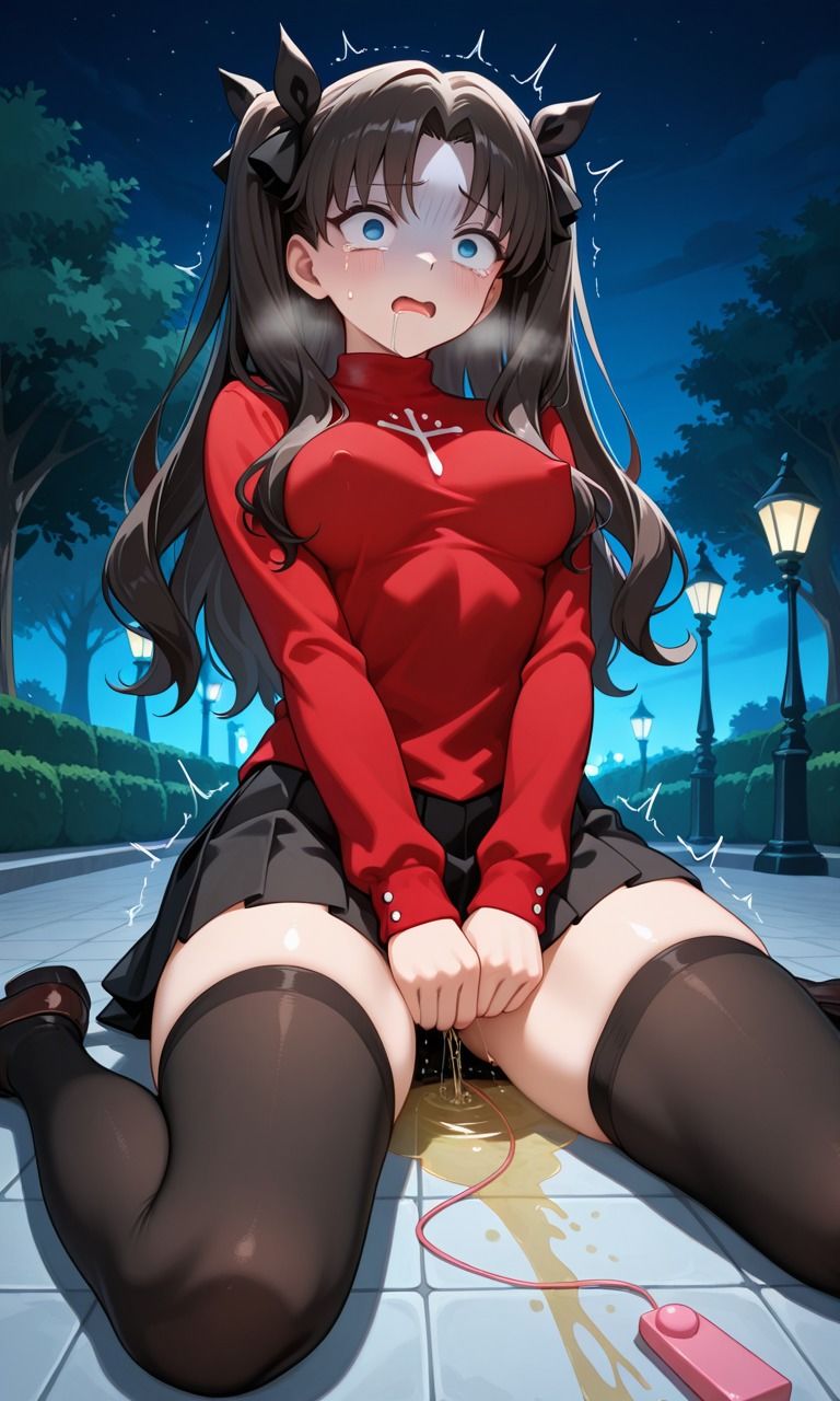 サンプル画像5:【FGO】ナイチンゲール・凛＆イシュタル・ジャンヌ（競泳水着Ver.） 〜搾精・アヘ顔堕ちCG集〜 ｜ パンチラ・顔面騎乗位・パイズリ・中出しハメ(アヘ顔大好きフェチ倶楽部) [d_657381]