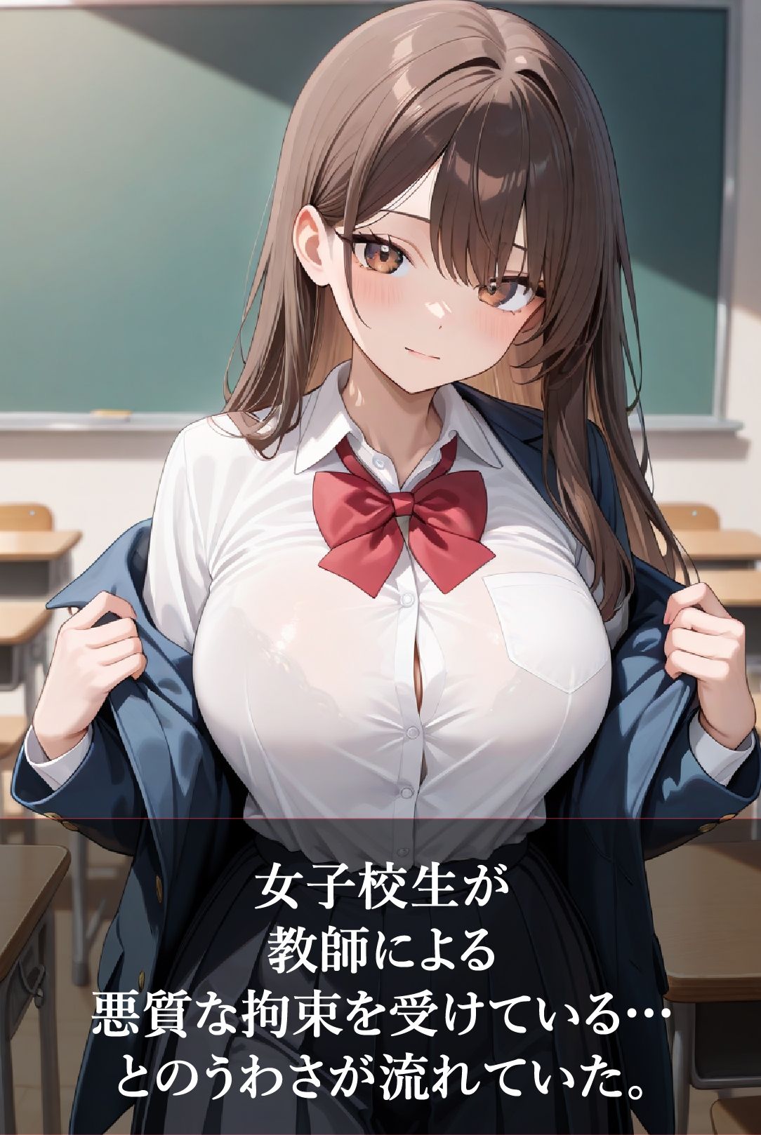 サンプル画像1:爆乳女子校生  拘束調教(あなたを満たします) [d_657442]