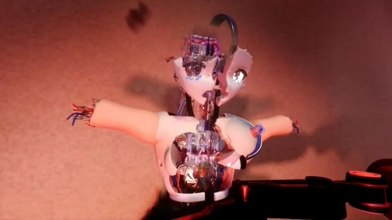 サンプル画像2:エッチな事をされて破壊されるマシンガールズアゼル編(アゼルとアゼット) [d_657505]