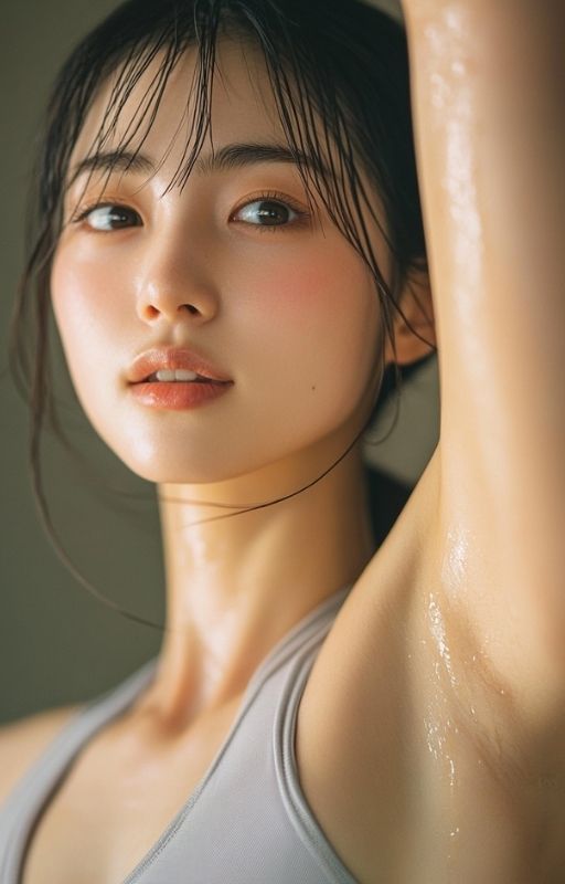 脇と汗 画像3