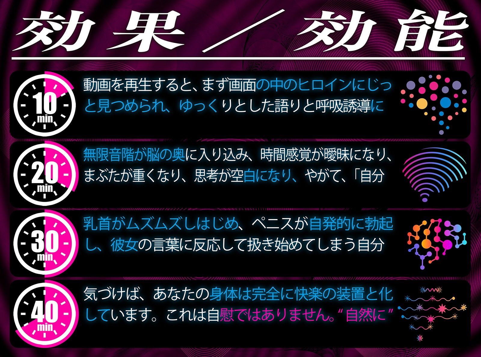 【？警告:催●音声未体験の方はご注意ください】深層快楽無限催●。〜意識が飛ぶほど気持ちイイ官能トランス〜 画像5