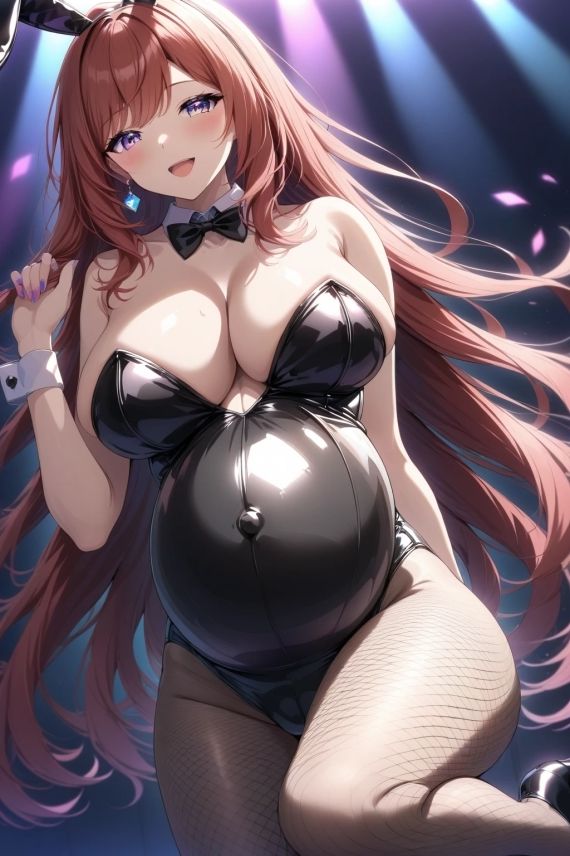大きなお腹のバニーさん 厳選50枚 画像3